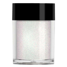 Белый голографический микро-глиттер Lecente™ Golden White Micro-Iridescent Glitter (8,5 г)