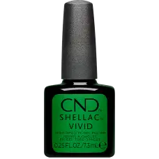 Гель-лак CND Shellac VIVID Shamrock Green