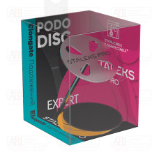 Диск педикюрний PODODISC EXPERT L PDset-25 у комплекті зі змінним файлом 180 грит 5шт. (25 мм)