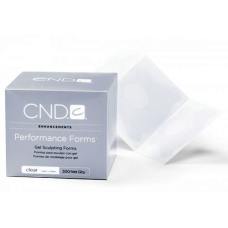 Форми прозорі CND™ Sculpting Performance Forms Clear (300шт)