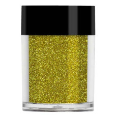 Золотисто-зеленый искристый глиттер Lecente™ Carnival Fireworks Holographic Glitter 7,5 г