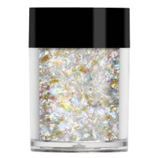 Прозрачный голограммный крупный глиттер Lecente™ Crushed Ice Random Glitter Shapes (3,5 г)