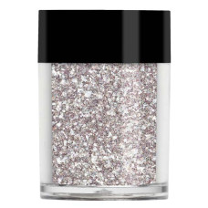 Серебристая слюда с голограммной пыльцой Lecente™ Impact Gliment'e Glitter Dust 7 г