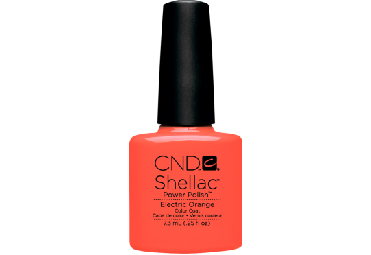 Гель-лак CND™ Shellac™ Electric Orange Фото 1