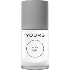 Белый лак для стемпинга :YOURS White Light