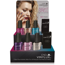 Набор лаков для ногтей CND Vinylux Nightspell (6 лаков + 1 закрепитель)